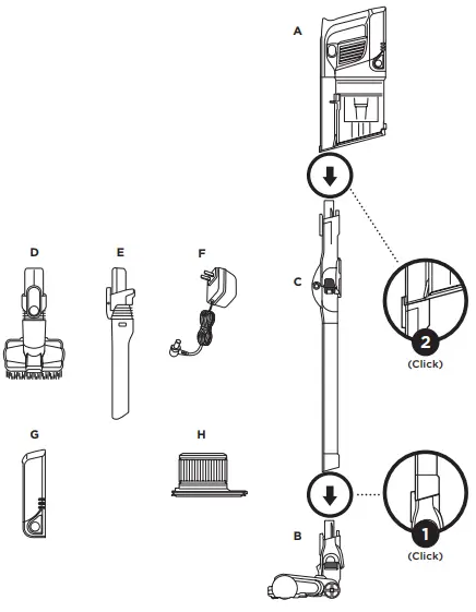 Shark QZ162HQ Cordless Vacuum