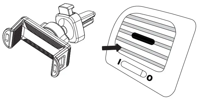 NEXTECH HS9046 Universal Air Vent Mount Phone Holder - fig 2