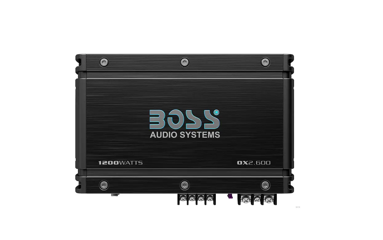 Boss Ox2.600 Power Amplifier User Manual