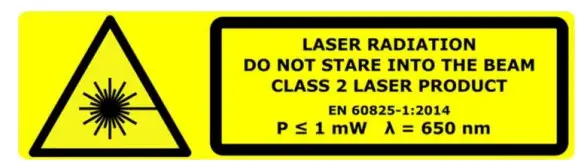 Benewake TF-UP01 High-Precision Long-Distance Single-Point Lidar - Warning