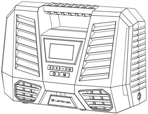 LENERCOM C1808 Tire Inflator Portable Air compressor