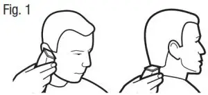 CONAIR Custom Cut 18 Piece Haircut Kit HC244GB -Fig. 1