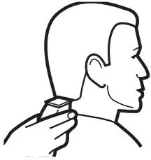 CONAIR Custom Cut 18 Piece Haircut Kit HC244GB - begin cutting hair