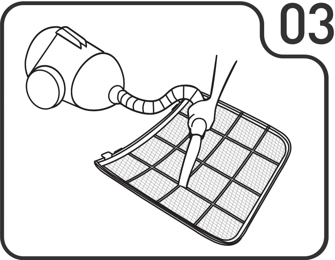 Cleaning Pre-Filter Screen 03