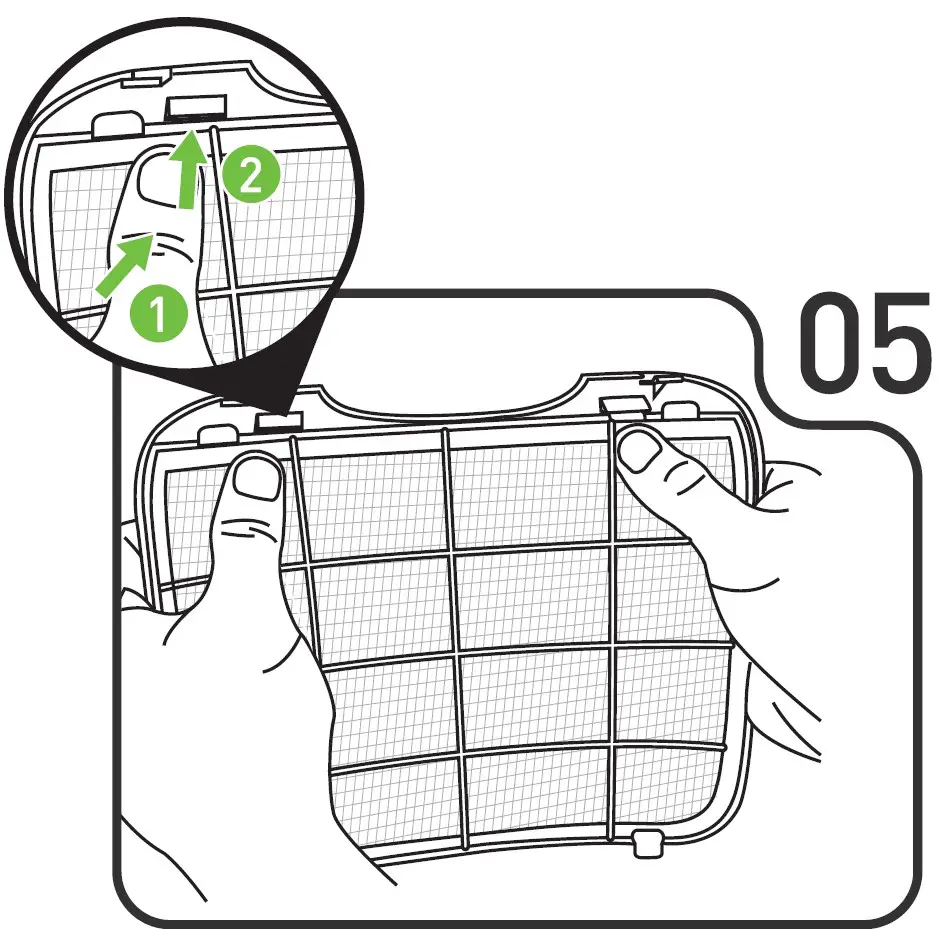 Enhanced Dual Mesh Activated Carbon Filter Replacement 05