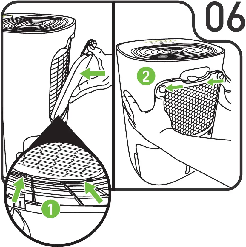 Enhanced Dual Mesh Activated Carbon Filter Replacement 06