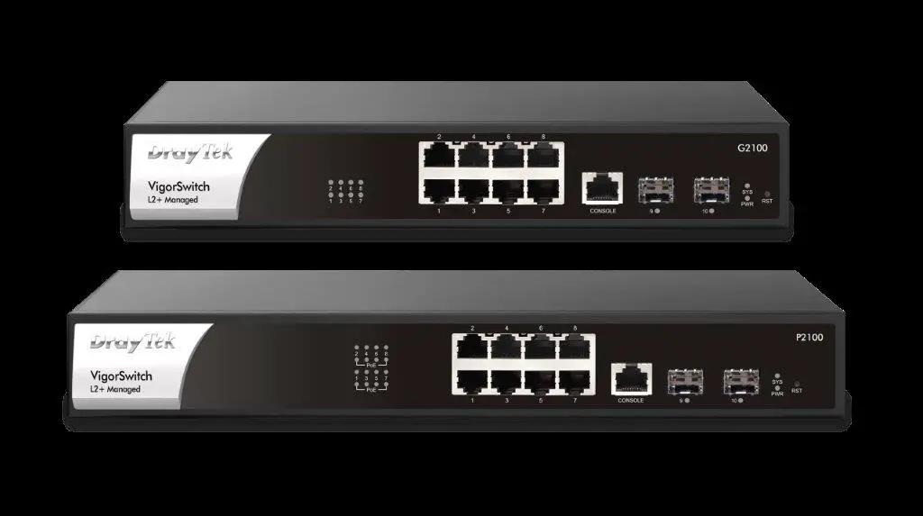 Draytek Vigorswitch P2100/g2100 L2+ Managed Switch User Guide Draytek Vigorswitch P2100/g2100 L2+ Managed Switch User Guide