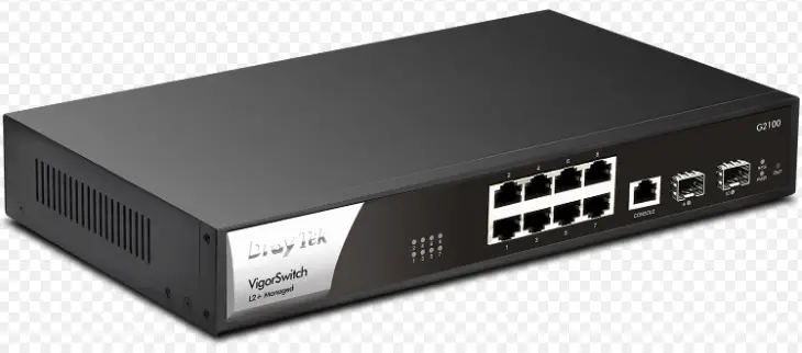 DrayTek VigorSwitch P2100 G2100 L2+ Managed Switch