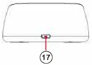 Diagram of external features