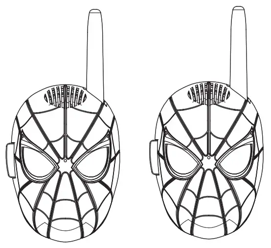 eKids SM 202 Walkie Talkie