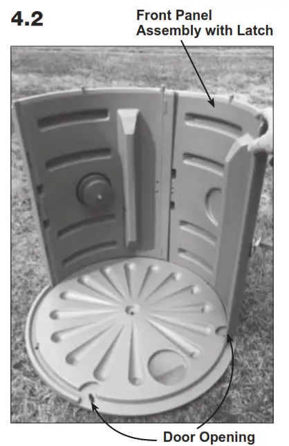 Mantis CT08002 Mobile Composter Rolls- 4-2