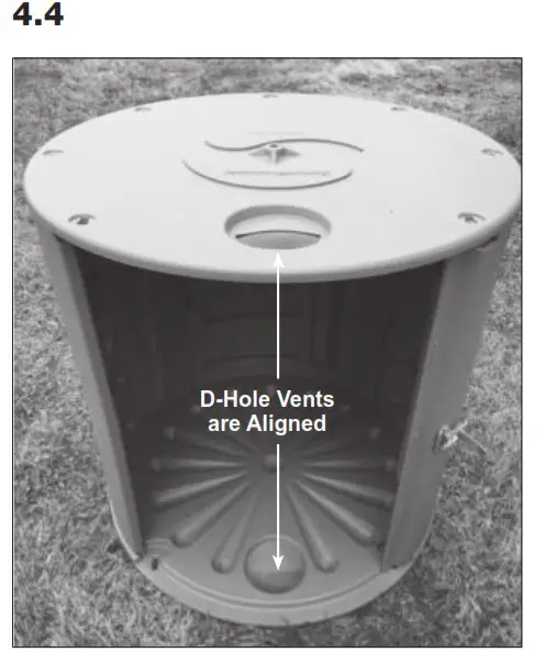 Mantis CT08002 Mobile Composter Rolls- 4-4