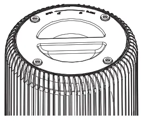 pore PEAIRCYL Purezone Turbo Smart Air Purifier - Pore