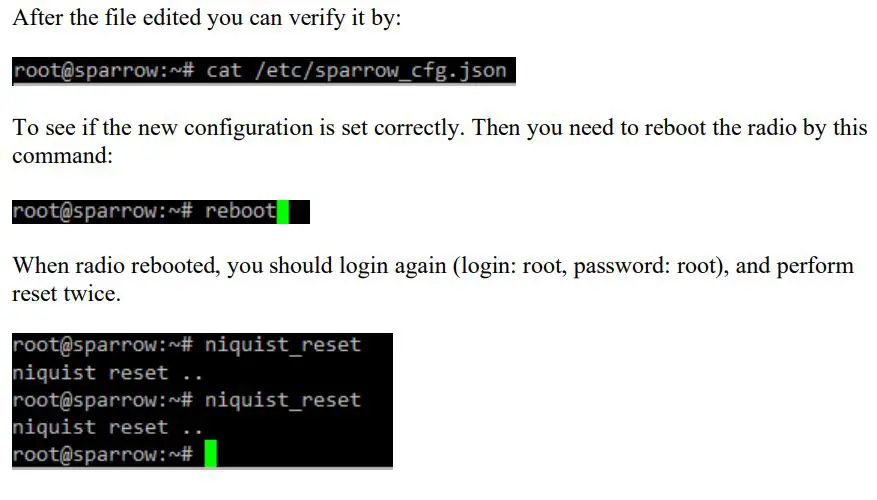 IAI Gallium Tactical Radio User Manual - After the file edited you can verify it