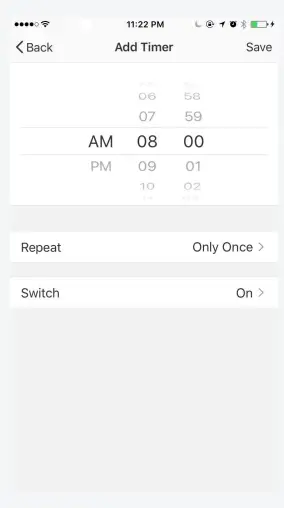 Ningbo Diya Electric Appliance DR 2052 Smart Plug - ADD TIME