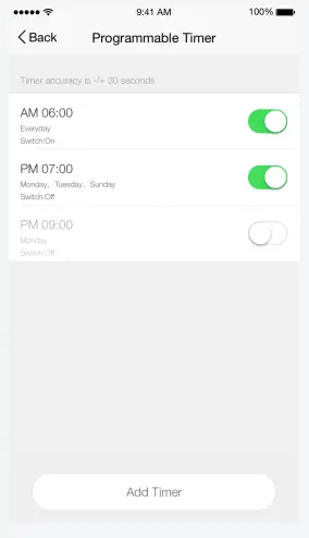 Ningbo Diya Electric Appliance DR 2052 Smart Plug - PROGRAMMABLE