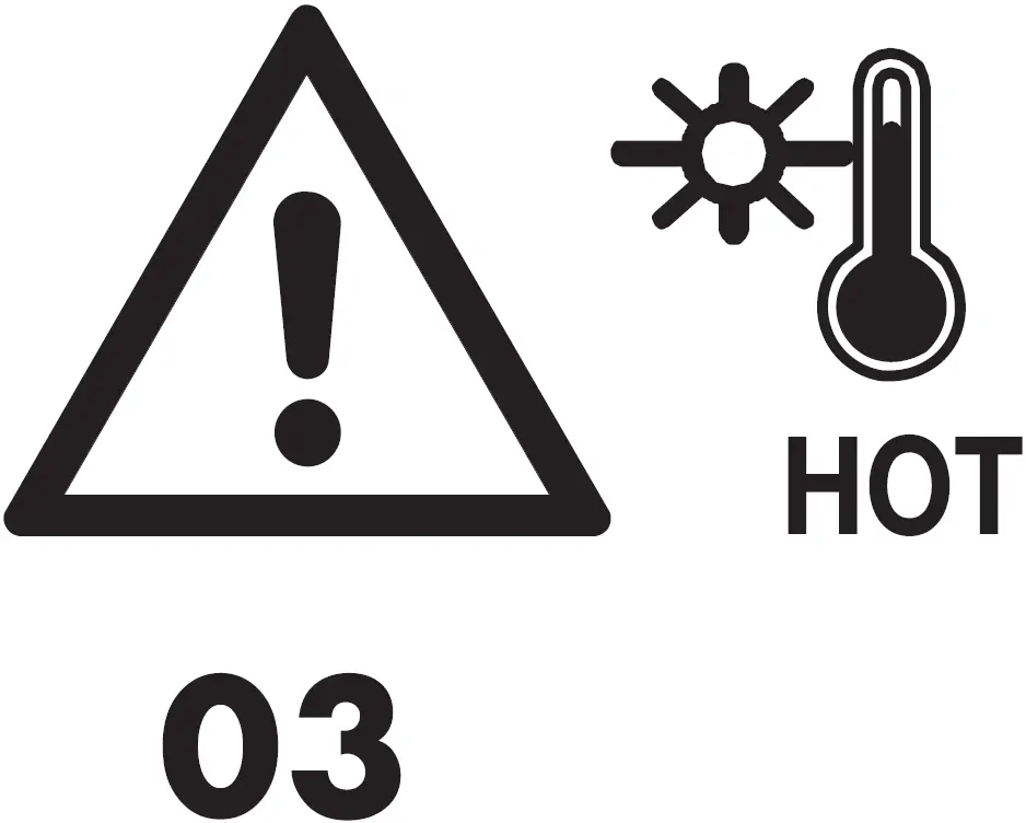 Temperature too high