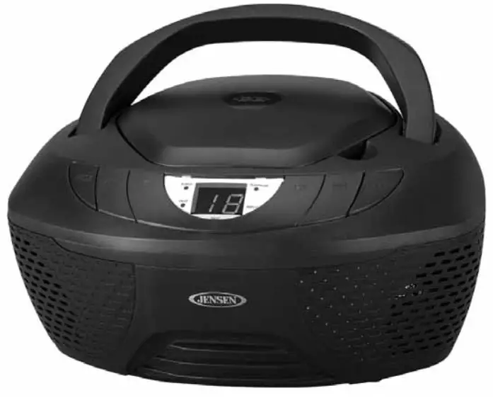 JENSEN CD 475 Portable CD Player with AM and FM Stereo Radio