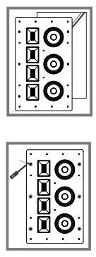 EARTHQUAKE SOUND OW-C5 In-Wall and On-Wall LCR Speaker 6
