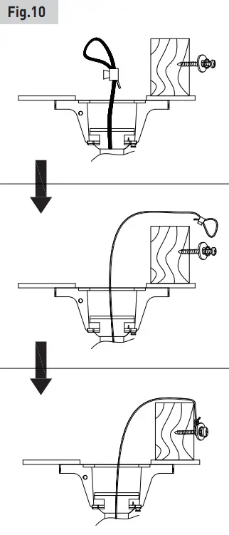 aEROFANTURE AT52 01 01B Switch Ceiling Fan - STEP 9