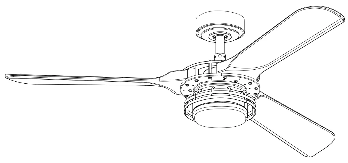 aEROFANTURE AT52 01 01B Switch Ceiling Fan