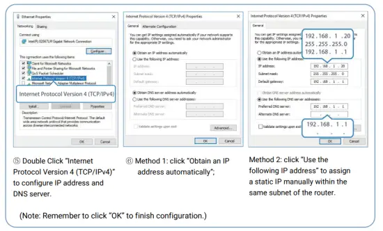 Log in the Web GUI of Router