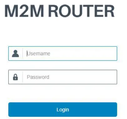 Log in the Router