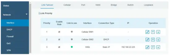 Cellular Connection Configuration