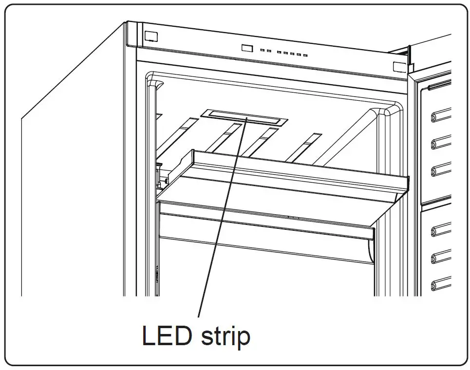 vestfrost VF 10155 NoFrost Freezer fig11