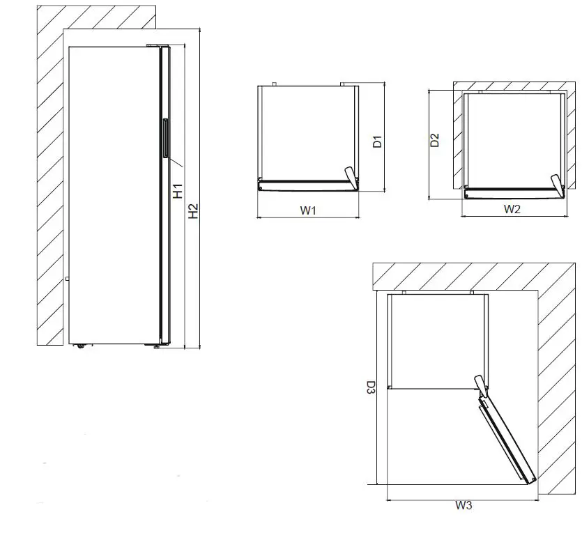 vestfrost VF 10155 NoFrost Freezer fig16