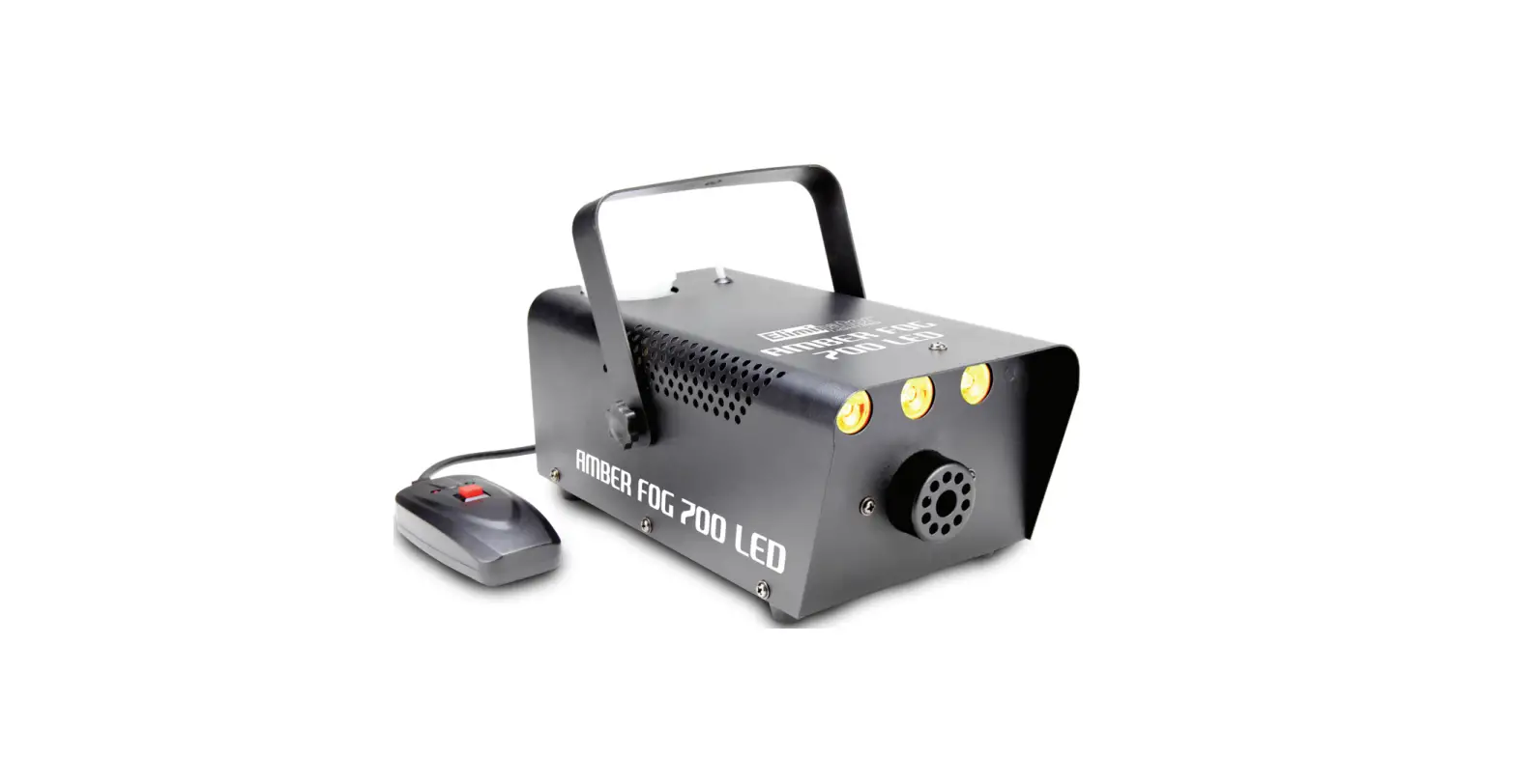 Eliminator Lighting Amber Fog 700 Led 700w Fog Machine With Amber Leds Instruction Manual
