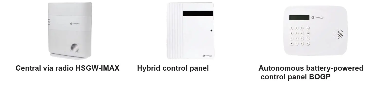 VESTA HSGW Series Alarm Central-1