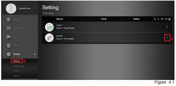 VESTA HSGW Series Alarm Central-12