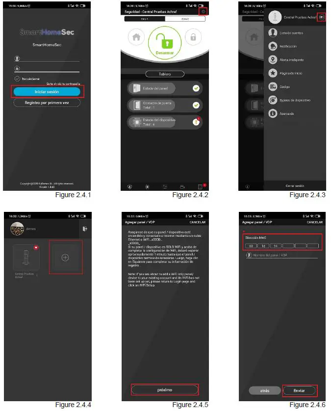 VESTA HSGW Series Alarm Central-9