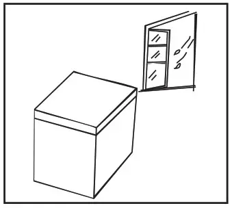 Midea 351301 295L Chest FridgeFreezer - Placement 3