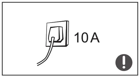 Midea 351301 295L Chest FridgeFreezer - electricity warnings 2