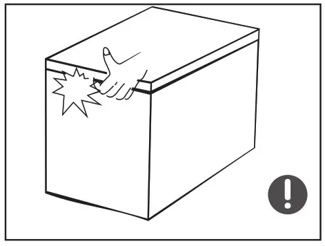Midea 351301 295L Chest FridgeFreezer - electricity warnings 6