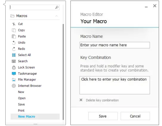Creating Macros