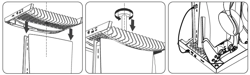 XTREME GAMING PS5 4 In 1 Charging Station 2