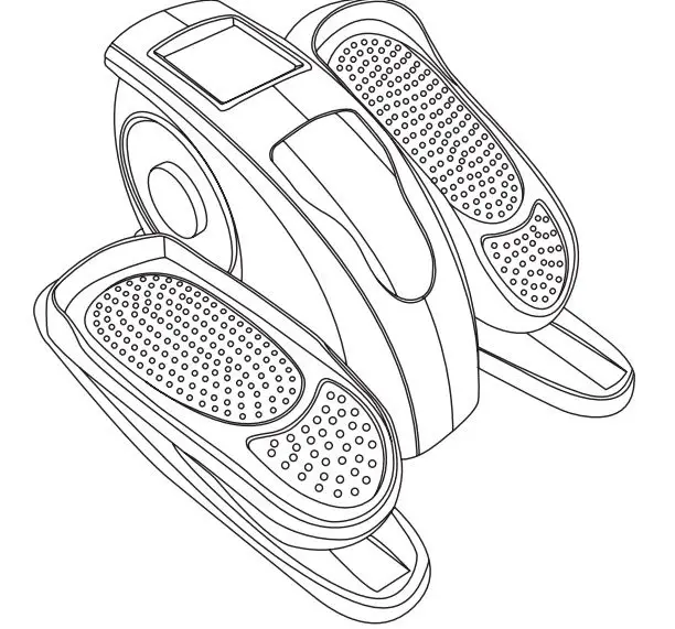 VIBROLEGS-Training-Plan-Sitting-Under-Desk-Elliptical-Machine-Whisper-Quiet-Bike-Pedal-Exerciser-PRO