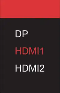 FIG 9 Connect the monitor to a power socket