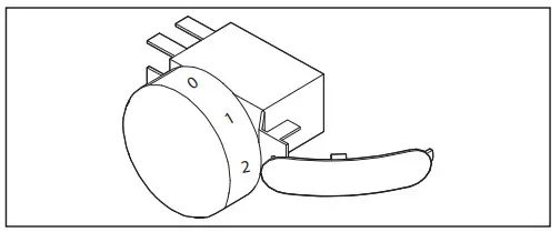 DOMETIC CL480 Hotel Refrigerator - Control