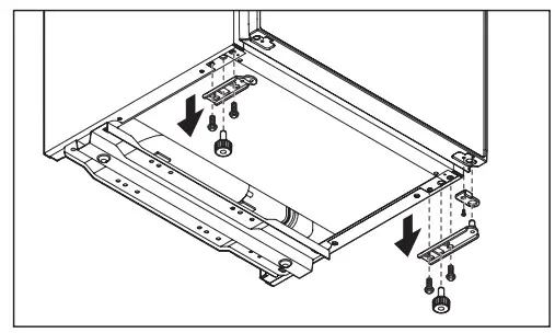 DOMETIC CL480 Hotel Refrigerator - Reversing the Door Position 2