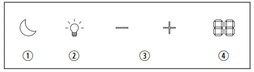 DOMETIC CL480 Hotel Refrigerator - Using the Touch-Panel Control
