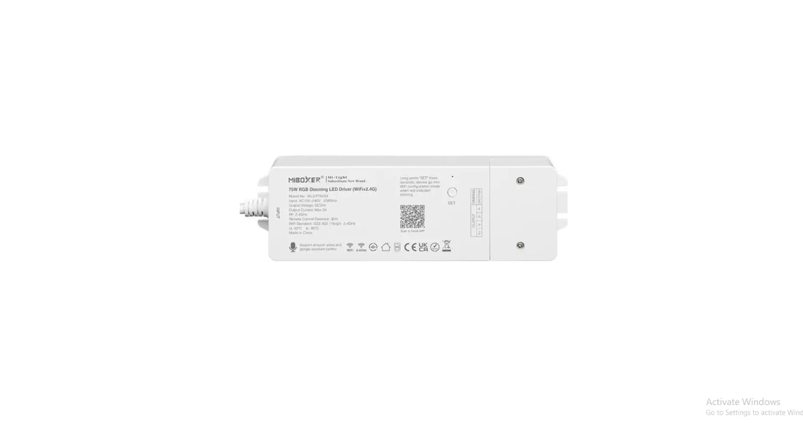 Miboxer Wl3-p75v24 75w Rgb Dimming Led Driver Instruction Manual Miboxer Wl3-p75v24 75w Rgb Dimming Led Driver Instruction Manual