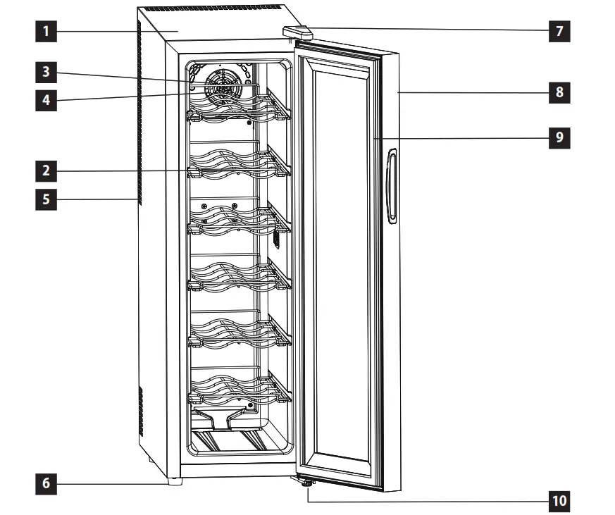 concept VTE7014 Thermo Electric Cooler - PRODUCT