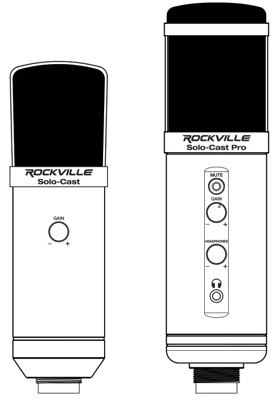 ROCKVILLE Usb Condenser Microphone- 01