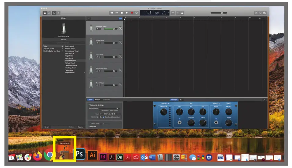 ROCKVILLE Usb Condenser Microphone- -Now launch your DAW software