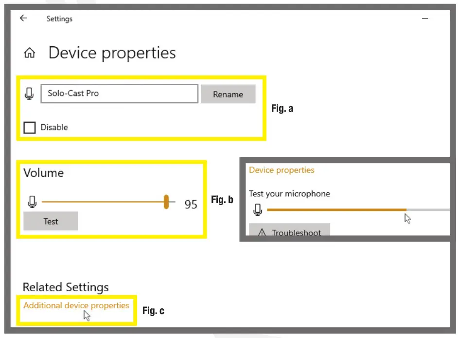 ROCKVILLE Usb Condenser Microphone- Solo-ADDITIONAL DEVICE PROPERTIES