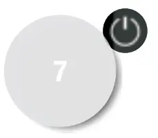 Press the On/Off button.